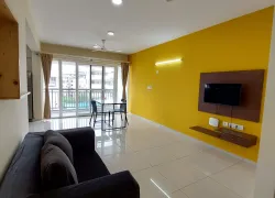 A105: Fully furnished 1 BHK Flat for rent in Mahadevpura | Kots Trois