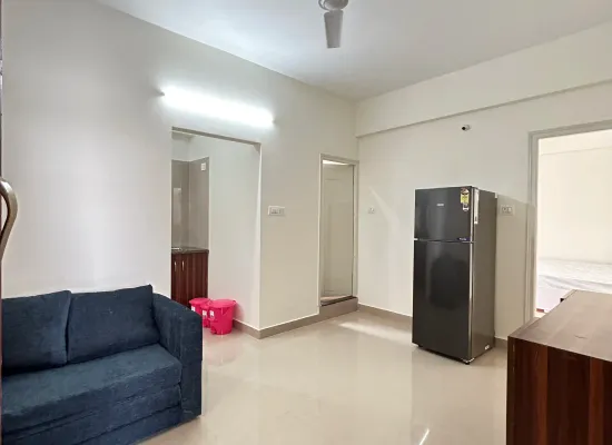C501: Fully Furnished 1 BHK Flat for rent in Whitefield | Kots Soir